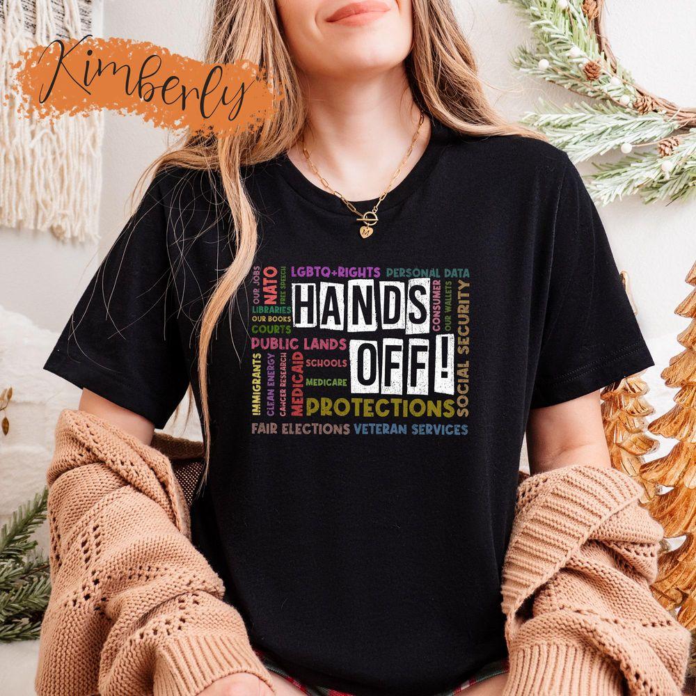 Hands Off Protest 13 Anti Trump Elon Musk Tshirt Hands Off Protest 13 Anti Trump Elon Musk Tshirt